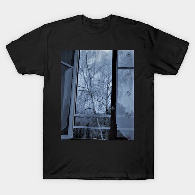 Window - Nature and landscape T-Shirt by Marcel1966